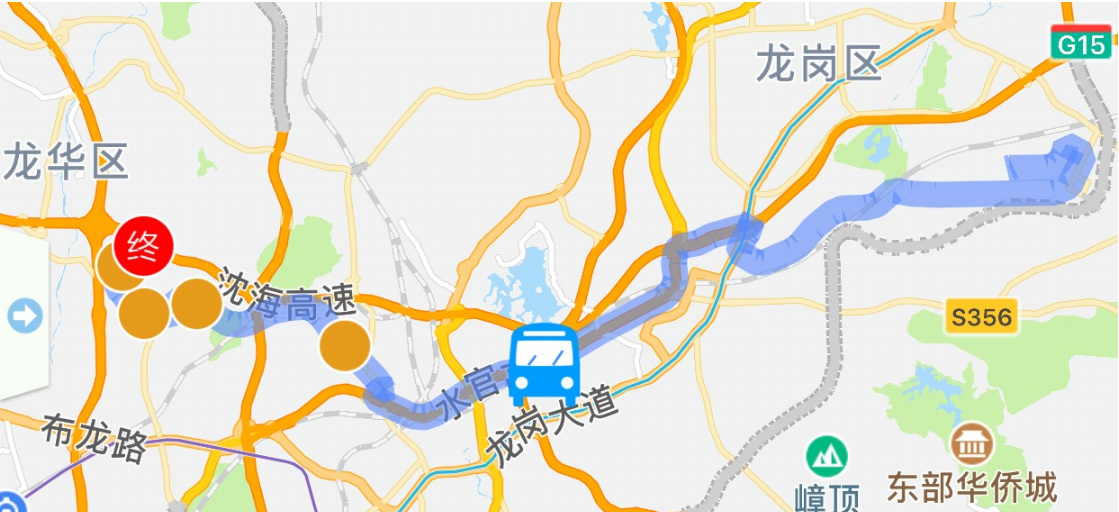 深圳高快巴士852号交通路线(上下车站点+时间+票价)