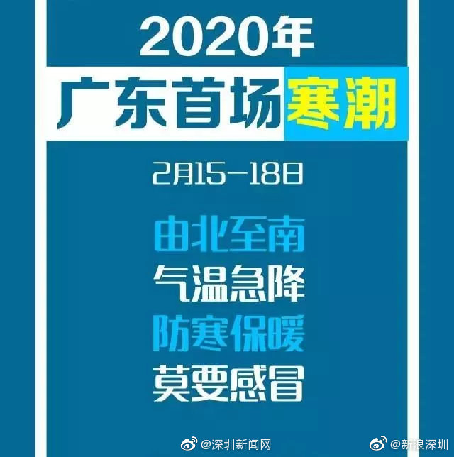 【2020年首个寒潮来袭！深圳速冻至7℃