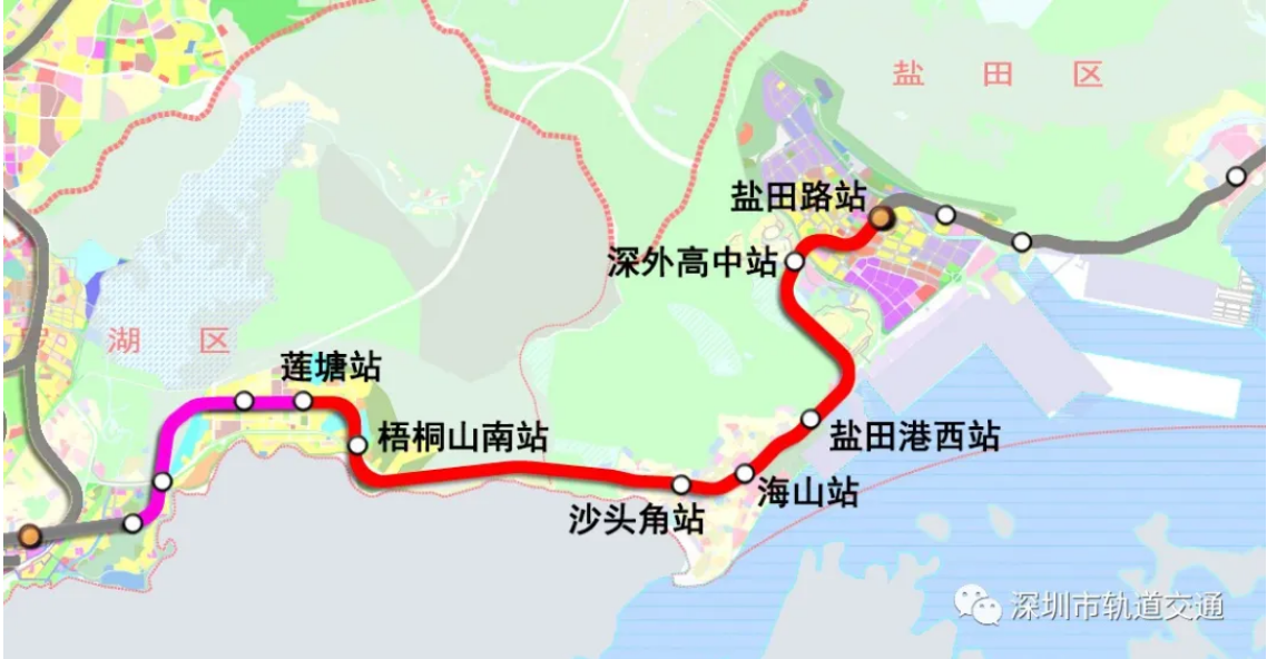 2020深圳地铁8号线一期全面复工(预计年底通车)